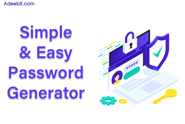 Simple & Easy Password Generator